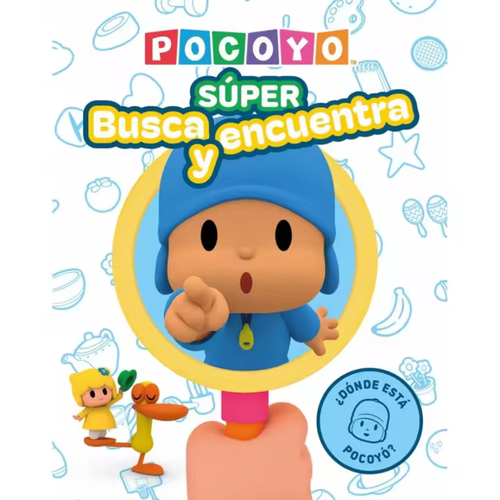 Libro POCOYO ACTIVIDADES SUPER BUSCA Y ENCUENTRA DONDE ESTA POCOYO. Editorial BEASCOA Año 2025 Autor Animaj ISBN 9788448872076 - 1