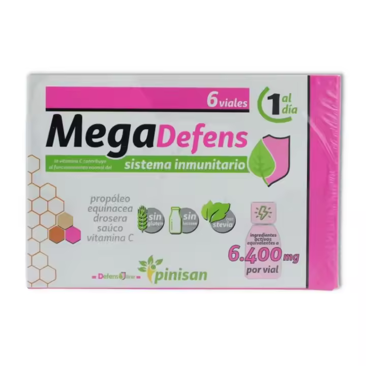 Pinisan Mega Defens 6 viales  de 30 ml - 1