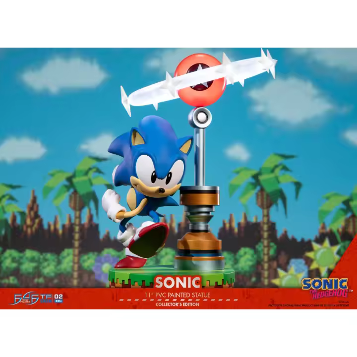 Figura Sonic Estatua PVC The Hedgehog 27 cm - Collector's Edition - 1