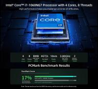 BMAX Intel i7 Mini PC B6 Power, Intel Core i7-1060NG7, 16GB RAM, 1TB SSD, Windows 11, Gráficos Intel Iris Plus, Wifi 6, Bluetooth 5.2, 3*USB 3.0, 2*HDMI 2.0, 1*Type-C, 1*LAN, Compacto y alto rendimiento para hogar y oficina, Home, Office, Christmas - details 4
