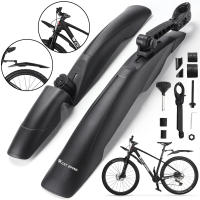 2Pcs Guardabarros De Bicicleta Ajustable Para Rueda De 26 27.5 29 Pulgadas Frontal Y Trasera Protección Contra Salpicaduras MTB Piezas De Ciclismo - details 0