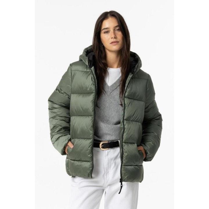 ALMACEN INVIERNO  Chaqueta de capucha-Tiffosi- Santana_3 verde