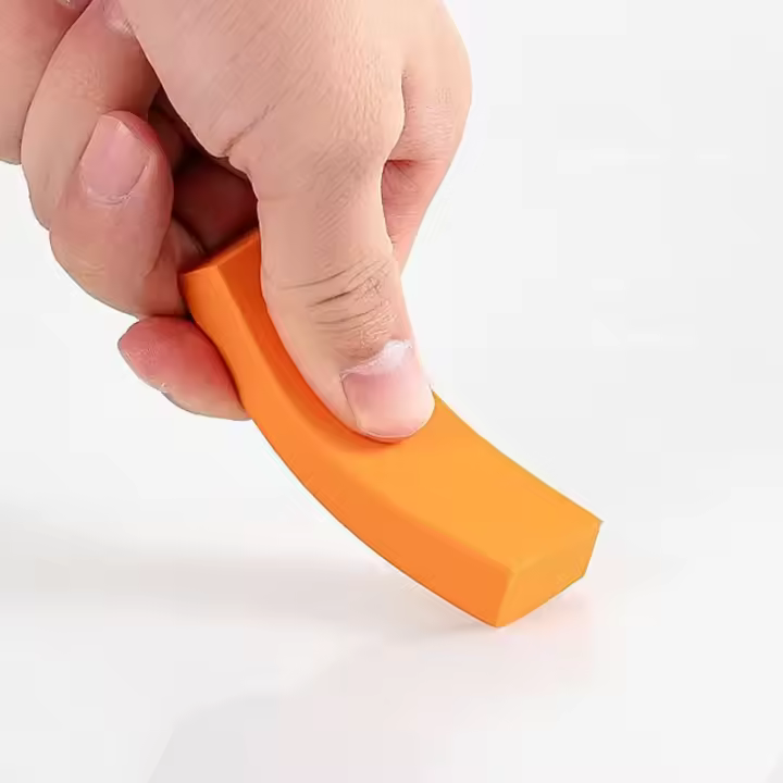 Borrador De Escala Para Baño Y Cocina Herramienta De Limpieza Eco-amigable De Goma Eliminador De Oxidación Para Ollas - 1