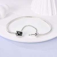 Pulsera De Plata 925 Para Mujer Con Cierre Original Y Cadena De Serpiente Adecuada Para Colgar Charm Brillo Zirconia Pulsera Clásica Para Fiestas - details 55