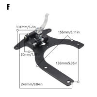 Juego De Accesorios Para Scooter Eléctrico: Base Metálica Y Sillín Con Apriete Para Tubo Inferior Piezas Por Venta Individual - details 12