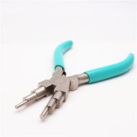 Aguja De Hacer Anillos Multi-etapa Bail Making Plier 3mm 4mm 6mm 7mm 9mm 10mm Herramienta De Joyería De Acero Inoxidable - details 2
