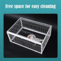 Cage Automática Para Pájaros Coche De Ratón Con Entrada Sola Sin Salida Cages De Almacenamiento Portátil De Hierro Reforzado Para Pigeons - details 17