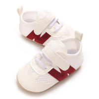 Zapatos Deportivos Infantis Color Bloqueados Antideslizantes Y Cómodos Para Caminar Suela De Goma Tallas 0-18M Hombres - details 6