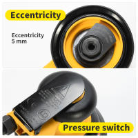 HIFESON Sándwich Orbital Pneumático 5/6 Pulgadas Polisoldadora 125mm/150mm Con Conector EU Uso Comercial Velocidad Sin Carga 10000 RPM - details 7