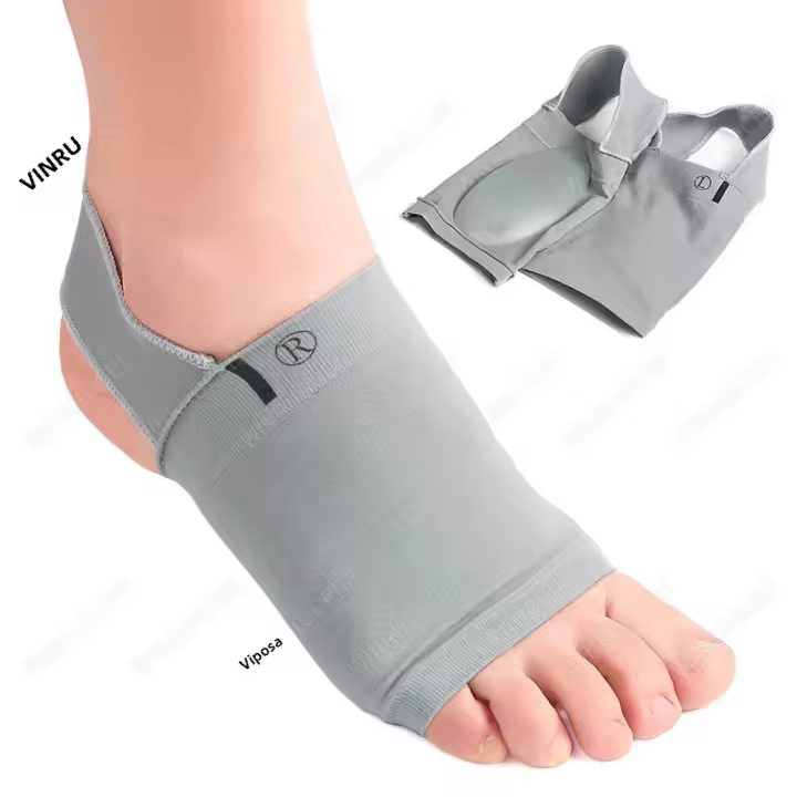 Apoyabrazos De Arco Ortótico Con Soporte Metatarsal Para Alivio De Fascitis Plantar Y Soporte De Pies Planos Adecuado Para Hombres Y Mujeres - 1