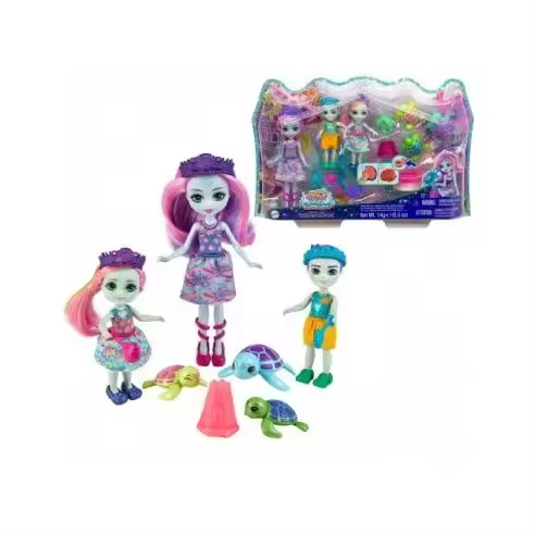 ENCHANTIMALS TINSLEY TURTLE MATTEL Raíz EDADES EDAD DE 3 A 6 AÑOS Todos los juguetes PERSONAJES ENCHANTIMALS - 1