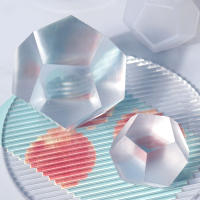 Molde De Silicona Para Resina Epoxy DIY Sideral Con Superficie En Corte De 5 Lados Lámpara De Esfera Micro Paisaje - details 13