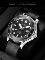 Reloj De Pulsera Deportivo De Lujo Para Hombre LIGE Resistente Al Agua Con Fecha Y Manos Luminosas Correa De Silicona Cuarzo - details 2