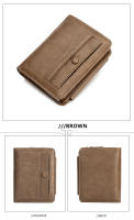 Carteras para Hombre de Cuero, Cartera Hombre con Bloqueo RFID, Compartimentos para Billetes, con Caja de Regalo,para Crédito, Billetes y Monedas - details 6