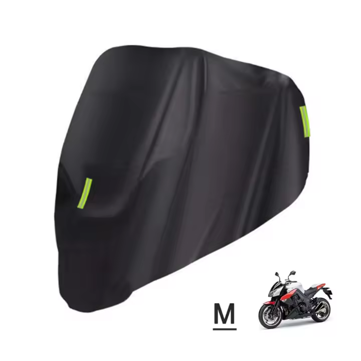 Cubierta Para Motocicleta Universal Protección Contra Polvo Y Enredaderas Impermeable De Otoño Y Primavera 210D Seda Moto Cubierta M-XXXXL - 1