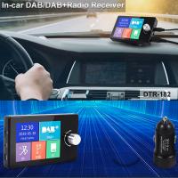 Receptor De Transmisión Digital DAB/DAB+ 2.8 Pulgadas Pantalla Color Para Coches Europeos FM Transmisor MP3 AUX In-Dash ABS - details 0