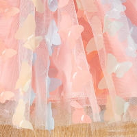 Vestido De Princesa Para Bebé Niña Verano Con Alas De Mariposa 3D Tirantes Colgantes Vestido De Malla Lindo Y Moda Para Niñas - details 6