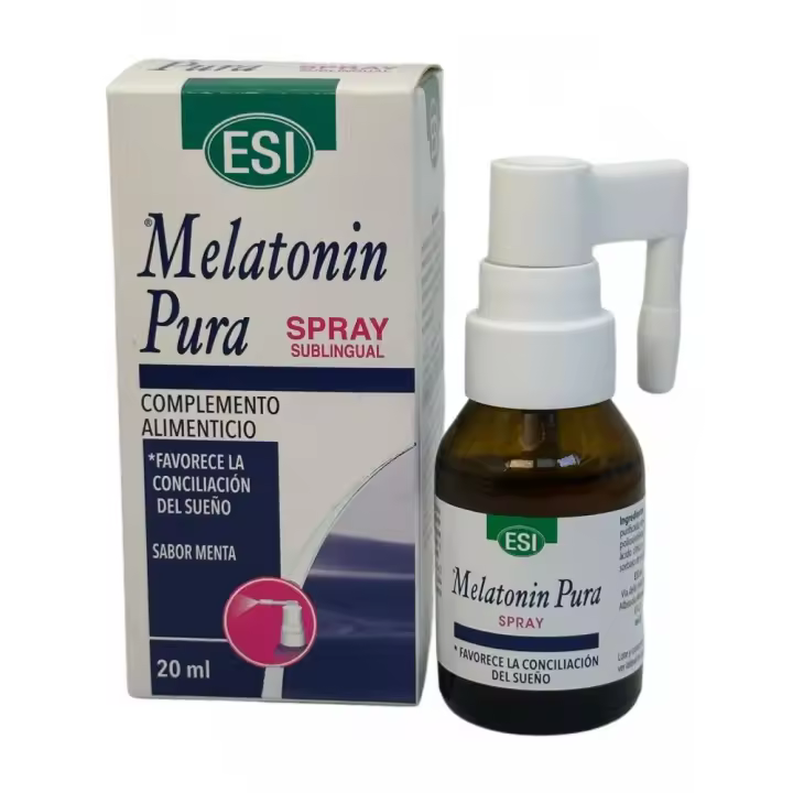 Melatonin pura (Melatonina) Spray 1 mg (20ml) de ESI - 1