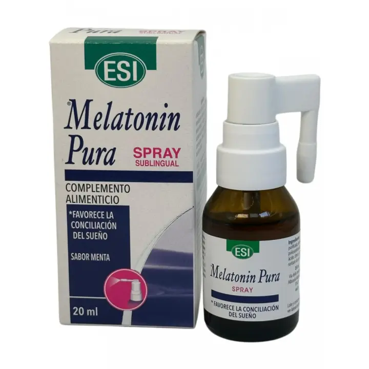 Melatonin pura (Melatonina) Spray 1 mg (20ml) de ESI - 1
