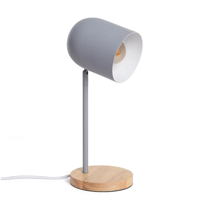 Ledkia Lámpara de Mesa Metal Kidonge Blanco - 1