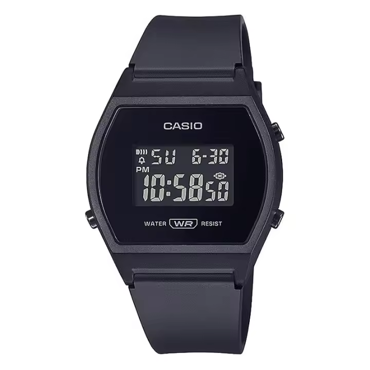Reloj Casio Unisex Digital LW-204-1BEF Negro – Funcional, Ligero y Resistente al Agua (5 BAR) - 1