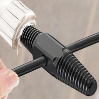 Herramienta De Mano Doble Cabeza Tap Fregadero Válvula Extractor De Tornillos Rotos Herramienta Para Eliminar Tornillos Rotos En Tubos De Agua Y Alambre - details 3