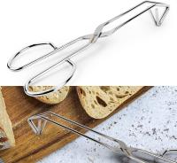 Pinzas De BBQ De Acero Inoxidable Triangular Para Asar Verduras Y Frutas Herramientas Multipropósito De Cocina De 9 Pulgadas - details 4