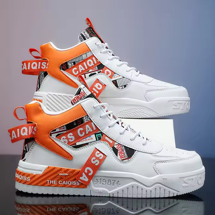 Zapatos De Patinaje Para Hombre Ultra-Ligeros Y Transpirables Con Suela Suave Antideslizantes Y Absorbentes De Choque Para Viajes Casual Versátiles De Primavera Y Verano - 1