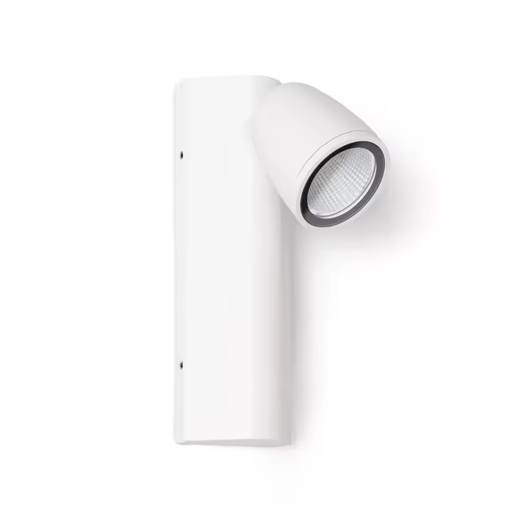 Ledkia Aplique de Pared Exterior LED 6W Aluminio Abel Negro - 1