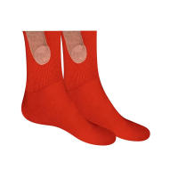 1 Par De Calcetines Casuales Divertidos Para Hombres Y Mujeres Calcetines De Algodón Con Patrón Original Regalo De Navidad Hip-Hop Calcetines De Moda - details 1