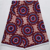 Tela De Estilo Nigéria Ghana Poliéster De Alta Calidad 6 Yardas 2025 Real Ankara Wax Lace Para Vestido De Fiesta Para Mujeres - details 16