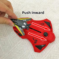 Juguete De Lanzador De Avión De Combate Rojo Para Niños Y Niñas Juegos Al Aire Libre Regalos De Navidad Edad Recomendada 3-6 Años Material Plástico - details 4