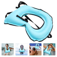 Chaleco De Vida Inflable Portátil Para Natación Y Snorkel Para Niños Y Adultos Chaleco De Respiración De PVC Para Actividades Acuáticas - details 7