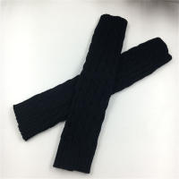Calentadores De Piernas Para Mujer Sweet Girl Cubren Hasta La Rodilla Tejidos En Acrílico Color Sólido Para Otoño E Invierno - details 2