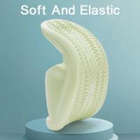Zapatillas De Casa Para Mujer Súper Suaves Y Transpirables Con Tobillera Abierta Antideslizantes Para Interior Y Baño Color Sólido Minimalista - details 8