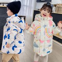 Abrigo De Invierno Para Niños Y Niñas Con Capucha Chaqueta De Poliéster Y Algodón Cálida Y Resistente Al Viento Ropa Infantil Para Niños De 2 a 7 Años - details 1
