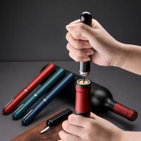 Bomba De Aire Portátil Para Abrevidrios Con Corte De Sellador - Fácil Remoción De Tapa Para Amantes Del Vino Material De Acero Inoxidable - details 1
