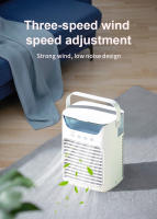 Aire acondicionado portátil, mini enfriador de aire de 700 ml con temporizador, 3 velocidades, 2 modos de pulverización, luz LED, enfriador evaporativo para oficina - details 5