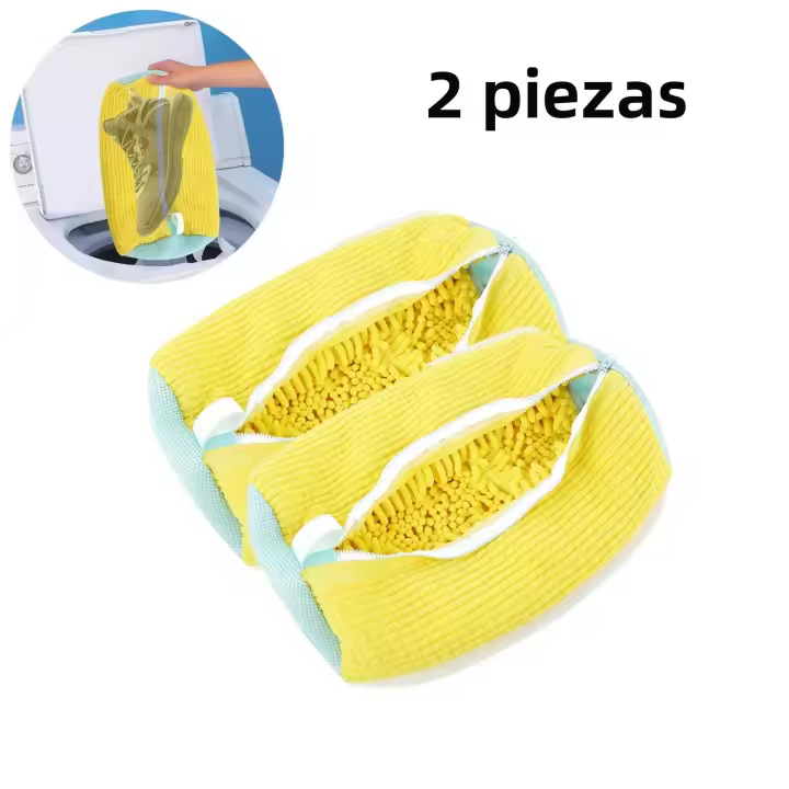 Bolsa De Limpieza Para Zapatos 1/2PCS Protección De Fibra Fluffy Poliéster Amigable Con Máquina De Lavar Y Secado - 1