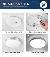 Kit De Tablero De Luz LED Retroiluminado Para Ventilador De Techo 12W 18W 24W 36W Redondo 220V modulo LED Para Iluminación De Techo - details 6