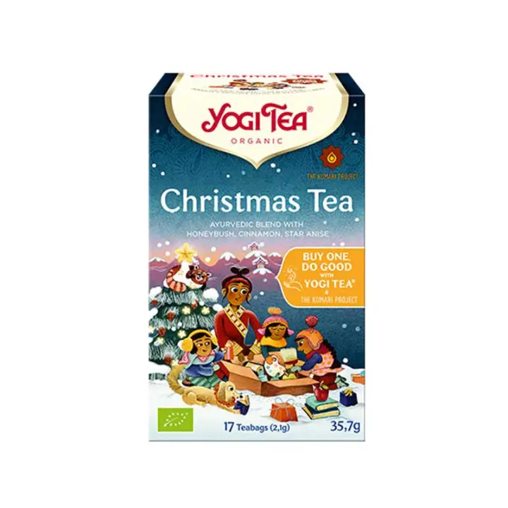 Yogi tea Navidad Christmas tea Bio 17 filtros Bioclub - 1