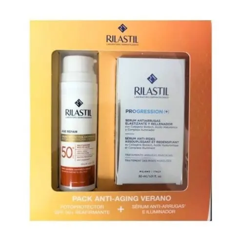 RILASTIL PACK AGE REPAIR SPF50+ 50 ML + SERUM PROGRESSION 30 ML - 1