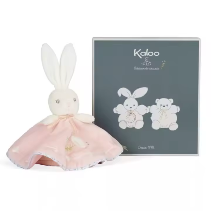 Dou Dou Redondo Kaloo Conejito Rosa - 1