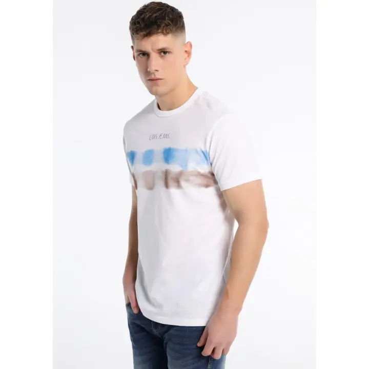 Camiseta Manga Corta Lois Jeans - Tallaje en Pulgadas - Diseño Moderno y Elegante - 1