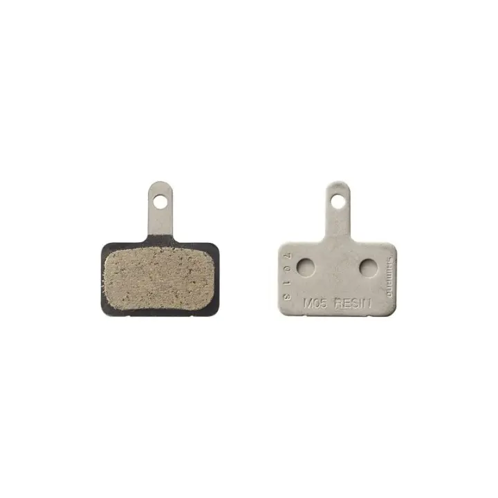 Shimano M05-RX Pastillas Freno de resina y muelle con pasador de aletas (par)  SHIMANO   de ciclismo para bicicleta - 1