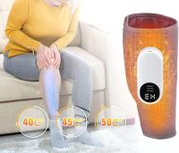 Prensa de piernas con calor, prensa de piernas con pantalla, calentamiento de piernas, relajación, masajeador de piernas con calor y compresión, masajeador de pantorrillas para circulación y dolor, alivio del síndrome de piernas inquietas Máquina de compr - details 0