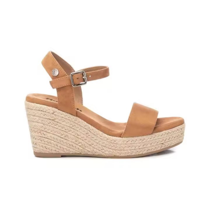 Sandalias Tacon marca Refresh modelo 171965-05 para mujer en color camel - 1