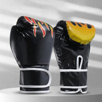Guantes De Boxeo Para Adultos Hombres Y Mujeres Unisex Entrenamiento Y Ejercicio De Protección Deportiva De Cuero - details 4