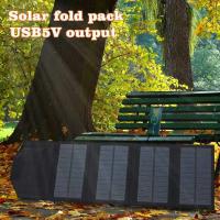 Panel Solar Plegable Portátil De 500W 12V USB Impermeable Para Carga De Batería Y Teléfono Móvil Camping Senderismo Pesca - details 3
