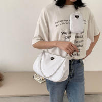 Bolso De Hombro Nylon Vintage Para Mujer Con Correa Cruzada Gran Capacidad Bolsa De Bocón Casual Bolso De Mano Abrazadera - details 8